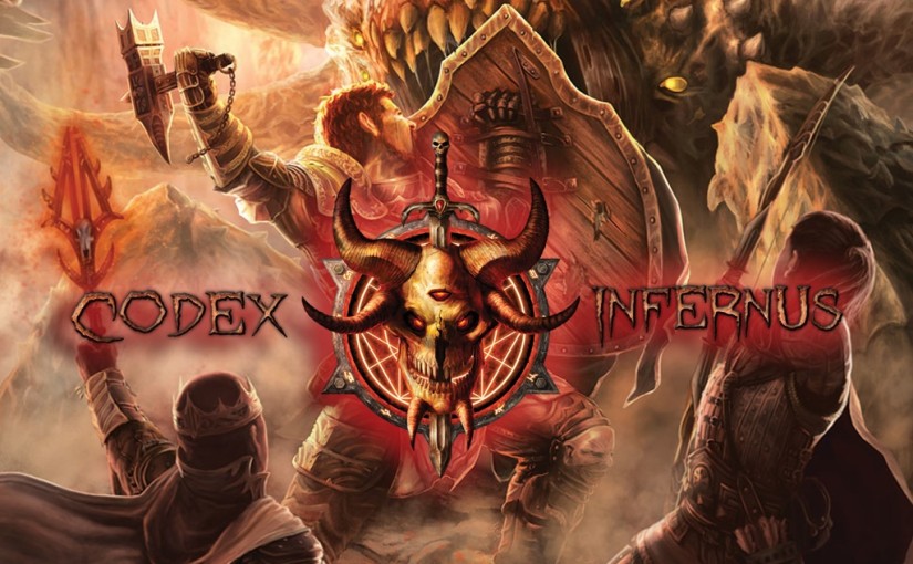 Cover and promo art for Codex Infernus