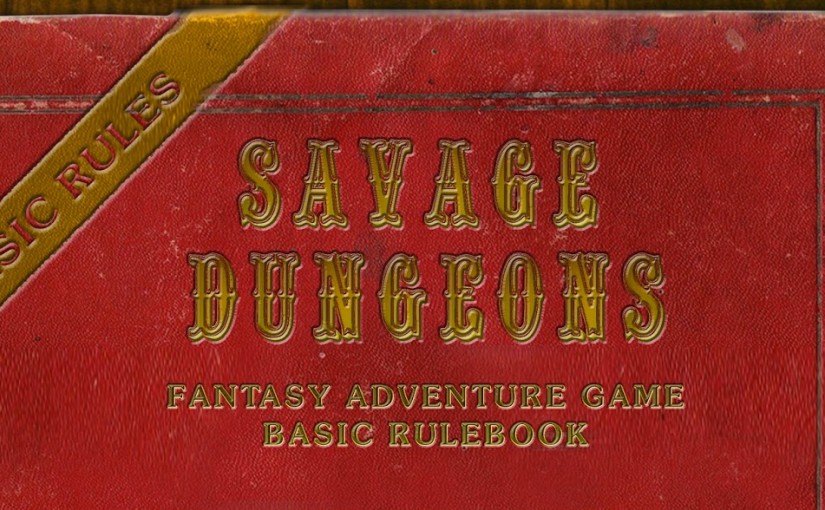 Cover for Savage Dungeons