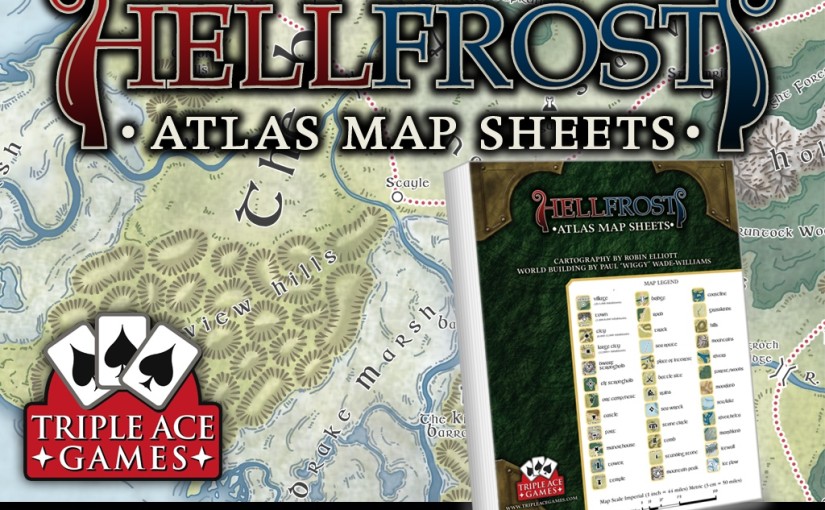 Kickstarter cover image for Hellfrost Atlas Map Sheets