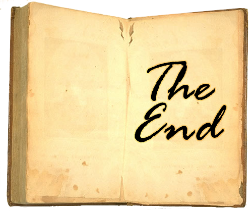 The end of a book